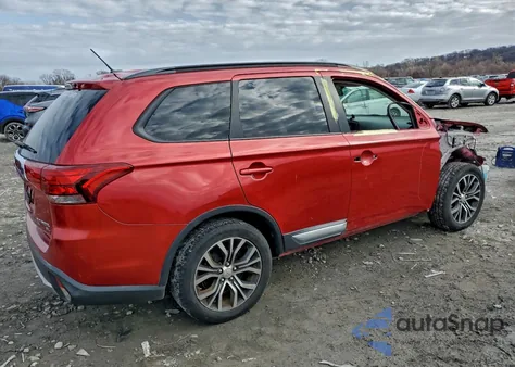 2016 Mitsubishi Outlander Se from USA, damaged, VIN JA4AD3A32GZ009611